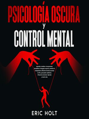 cover image of Psicología Oscura Y Control Mental